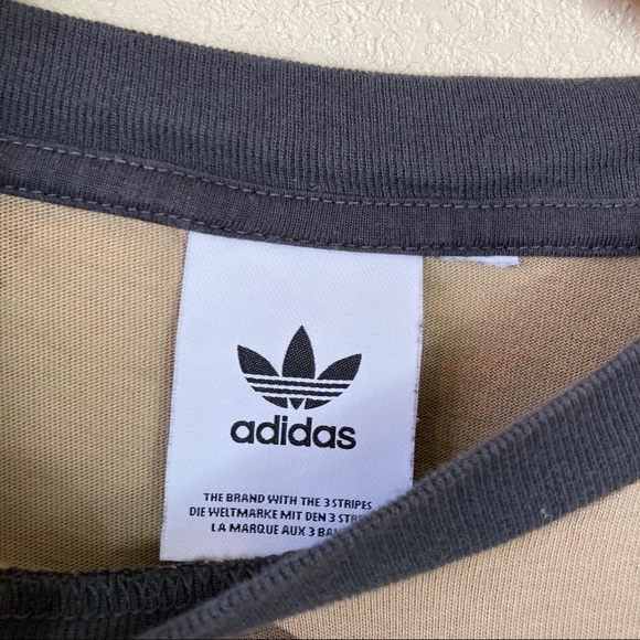 Adidas Originals Men's Camo Long Sleeve Tee - Picture 6 of 9